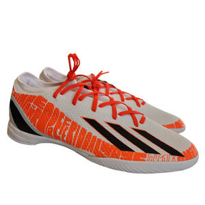 adidas Unisex X Speedportal Messi.3 Indoor Soccer Shoe. 13 men